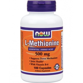 NOW L-Methionine 500 мг