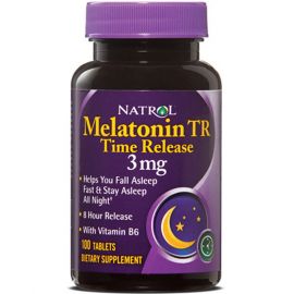 Melatonin Time Release 3 mg от Natrol