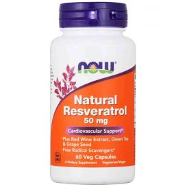 NOW Natural Resveratrol 50 mg
