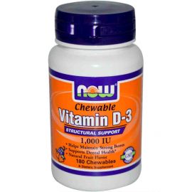 Vitamin D-3 Chewable 1000 IU