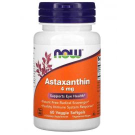 NOW Astaxanthin 4 mg